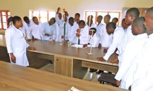 Students in Chemistry Lab