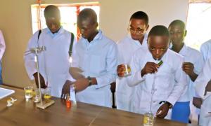 Students in Chemistry Lab