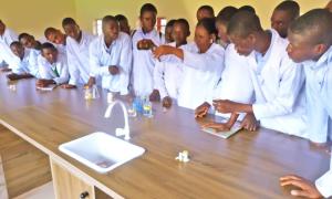 Students in Chemistry Lab