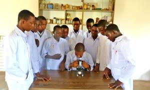 Students in Biology Lab