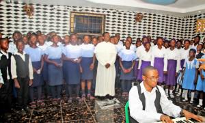 Choir of a competing secondary school 1